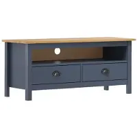 Prolenta Maison Exclusive - Meuble TV Hill Gris 110 x 40 x 47 cm en pin massif