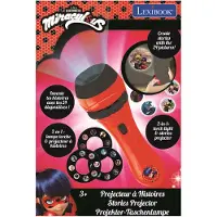 Lexibook Projecteur à histoires et lampe torche Miraculous