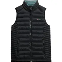 Superdry pour femme. W5011892A Caleco Fuji Lite noir (L), Casuel, Durable, Nylon recyclé