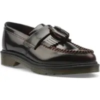 Dr. Martens pour homme. 14573601 Mocassins en cuir Adrian marron (39.5), Plat, Aucun, Casuel, Grenat, Bordeaux
