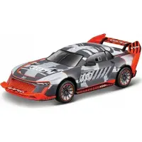 Bburago Diecast 1:43 Race in Acrylic Box Audi S1 e-tron quattro Red/silver Ages 14+ 18-38311