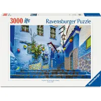 Ravensburger Puzzle Le Maroc en Bleu - 3000 pièces
