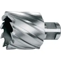 RUKO 108229e Hss-co 5 Cobalto Weldon Ø 29 Mm Hollow Drill Bit Argenté