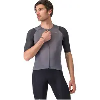 Castelli Aero Race 8s Short Sleeve Jersey Gris L Homme