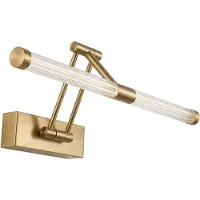 Toolight Applique Murale Rea App1899-1W Led 40Cm Or Brossé