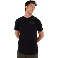Hurley Helio Indonesia Photo Short Sleeve T-shirt Noir M Homme