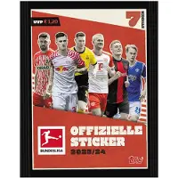 Topps Calendrier de l'Avent Bundesliga 2023/24 avec des autocollants - 24 surprises