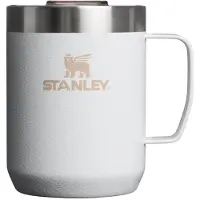 Stanley Mug de voyage Everyday Camp Hammertone Frost – 230 ml, blanc