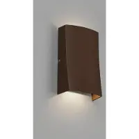 Faro Applique murale d'extérieur LED NAIROBI 3000K IP54 brun rouille