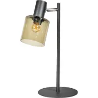 Eth Lampe de table Sledge Glass verre ambré