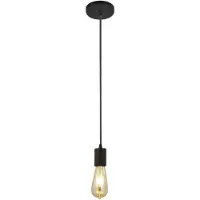 Searchlight Pendentif noir Squiggle