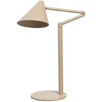 Eth Lampe de table design Marvis couleur sable