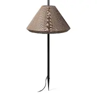 Faro 71575P-06, éclairage de sol pour l'extérieur, couleur marron, gris, aluminium, indice de protection IP65, classe II, culot E27