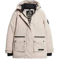 Superdry City Padded Jacket Beige L Femme