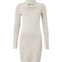 Karl lagerfeld Jeans A4w13010 Long Sleeve Dress Beige S Femme