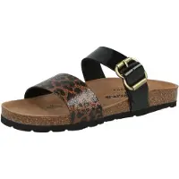 Pepe Jeans pour femme. PLS800003 Sandales Oban Eleven marron (38), Aucun, Casuel, Imprimé animal