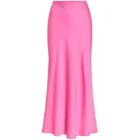 Vila Ellette High Waist Midi Skirt Rose 36 Femme