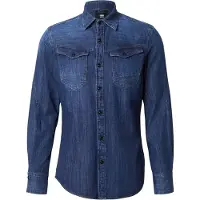 G-Star Chemise Arc 3D Slim - Bleu foncé - Hommes