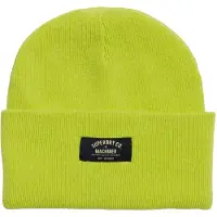 Superdry Femme Tricoté En Maille Classique Bonnet, Vert &amp; Noir