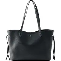 Pepe Jeans pour femme. PL0300111 Sac à main Audrey Script noir (OSFA), Casuel, Polyuréthane
