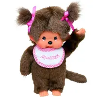 Monchhichi Classic Girl rose, env. 20cm