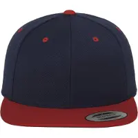 Flexfit Casquette bleu marine / rouge