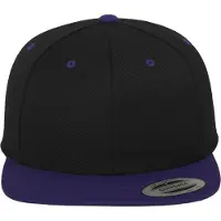 Flexfit Casquette violet foncé / noir