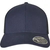 Flexfit Casquette beige / bleu marine / gris