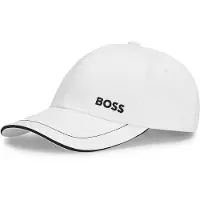BOSS Casquette noir / blanc