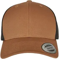 Flexfit Casquette 'Retro' beige / blanc