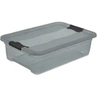 Keeeper 1094482700000 boîte de rangement "cornelia", 7 litres, crystal-grey