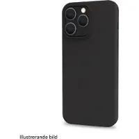 Celly Cromo Coque en caoutchouc souple iPhone 16 Pro Max Noir