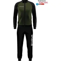 Givova Sportset givova kuba armée vert noir xl
