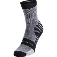 Odlo Hommes, Chaussettes de sport, Performance Merino Trail (39 - 41), Noir