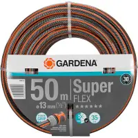 Gardena Tuyau Premium SuperFLEX 13 mm – Souple et résistant pour l'arrosage du jardin