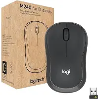 Logitech M240 for Business souris Bureau Ambidextre RF sans fil + Bluetooth Optique 4000 DPI