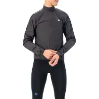 Rogelli Hommes, Veste de cyclisme, Core (S), Noir, S