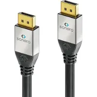 Sonero Câble DisplayPort Premium, 1,5 m, mâle/mâle, 4K, noir