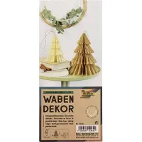 Folia Décor nid d'abeille HYGGE XMAS TREES Set de 2 tailles : S/M 120 g/qm