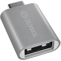 Terratec Connect C1 USB C USB A Silver