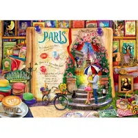 Blue Bird Puzzle Life is an Open Book Paris - 4000 pièces