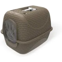 Bama Pet Kattenbak 41.8x50.5x39.6 cm Taupe