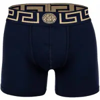 Versace Boxers bleu foncé / or