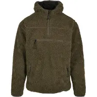 Brandit Veste en polaire 'Teddyfleece Worker' olive