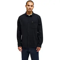 Quiksilver Motherfly Solid Long Sleeve Shirt Noir XS Homme