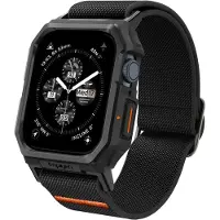 Spigen Etui bracelet Spigen Lite Fit Pro pour Apple Watch 4 / 5 / 6 / 7 / 8 / 9 / SE (44 / 45 mm) - noir mat