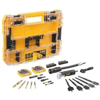 DeWalt ZESTAW WIERTEŁ I BITÓW 85cz. (Ø 4-32mm)