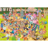 Bluebird Puzzle Jeu de puzzle Chuckle Park - 1000 pièces jouet coloré