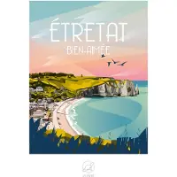 La Loutre puzzels La Loutre Puzzle ETRETAT Bien-Aimée - 1000 Teile Puzzle-Spiel
