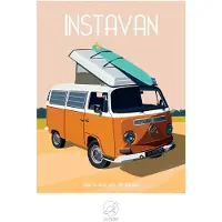 La Loutre Puzzle INSTAVAN - Sans Rouler des Mécaniques - 1000 pièces